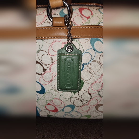 Coach Multi-colored leather bag - Picture 3 of 16